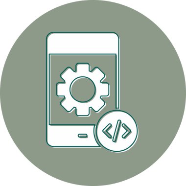 Cep telefonu. basit tasarım vektörü