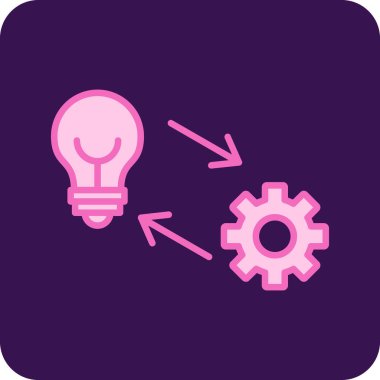  fikir web simgesi, vektör çizim