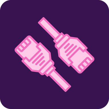 Ağ basit simgesinin vektör illüstrasyonu