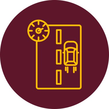 Hızlan biraz. Web simgesi basit illüstrasyon