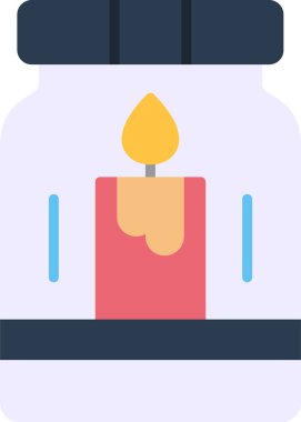 Mum. Web simgesi basit illüstrasyon 