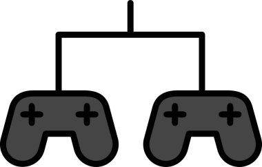 E Spor web simgesi vektör illüstrasyonu