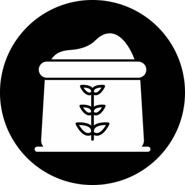 Un web simgesi, basit vektör illüstrasyonu