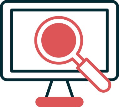 Doğrulama düz tasarım ikonu vektörü