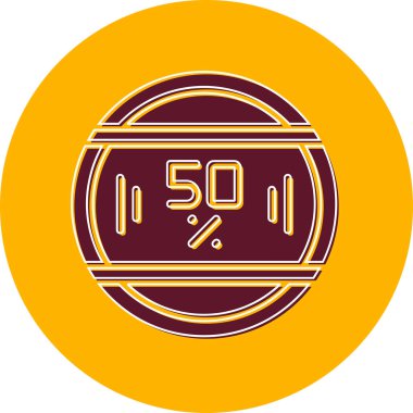 Modern İlerleme simgesinin vektör illüstrasyonu