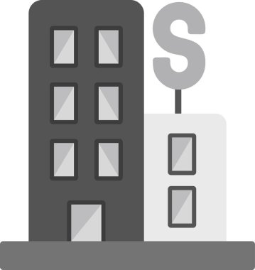 Basit vektör oluşturma illüstrasyonu, simge