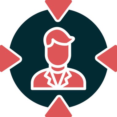 Konum haritası işaretleyici. vektör simgesi