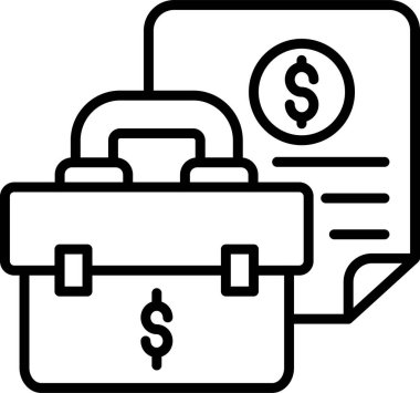 İş Yatırım simgesinin vektör illüstrasyonu