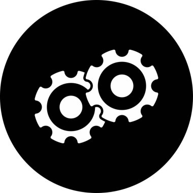 gear web icon simple illustration