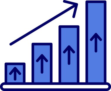 Gelişme kariyeri. Web simgesi basit illüstrasyon