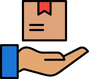 ürün web simgesi vektör illüstrasyonu