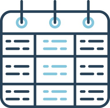 Zaman çizelgesi vektör illüstrasyonu