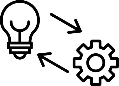  fikir web simgesi, vektör çizim