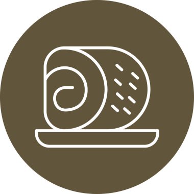 kek web simgesi vektör illüstrasyonu