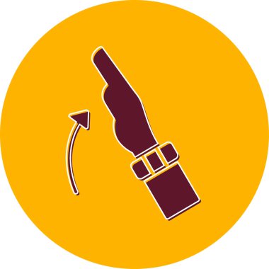 Jest yap. Web simgesi basit illüstrasyon 