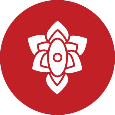 Sabah zaferi. Web simgesi basit illüstrasyon 