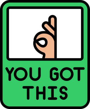 Simge vektör illüstrasyon tasarımı