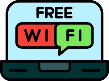 wifi simgesi, vektör illüstrasyon tasarımı