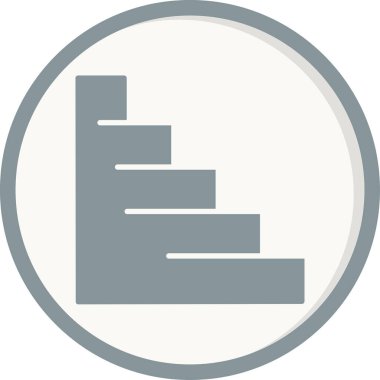 merdiven simgesi çizimi