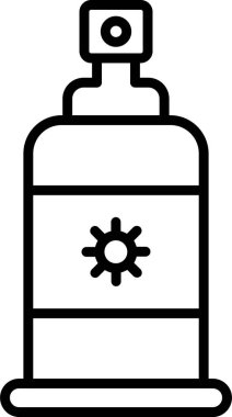 Hata Spreyi Web simgesi vektör illüstrasyonu