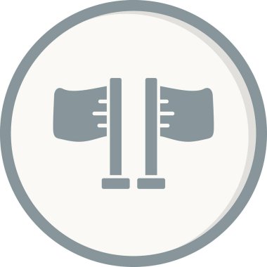 Bayraklar. Web simgesi basit illüstrasyon