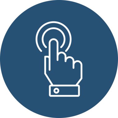 El işareti. illüstrasyon tasarım vektörü