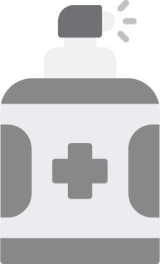 Sprey ağ ikonu vektör illüstrasyonu