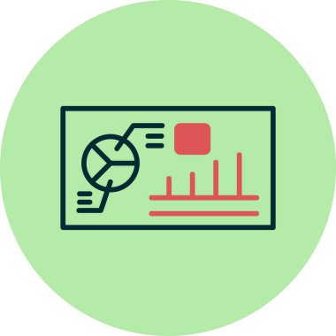 Sunulabilir modern simgenin vektör illüstrasyonu