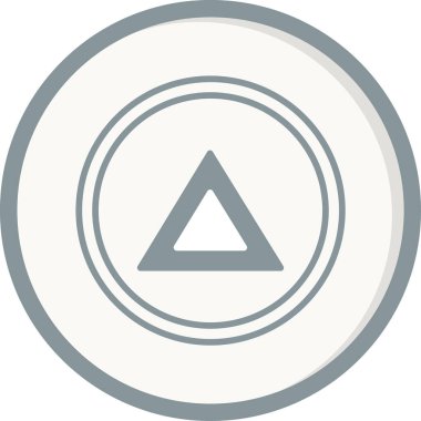 - Delta. Web simgesi basit illüstrasyon