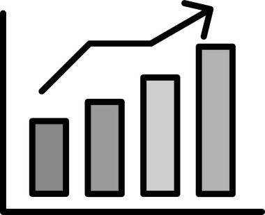 Modern Kızışma simgesinin vektör illüstrasyonu