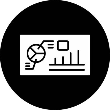 Sunulabilir modern simgenin vektör illüstrasyonu