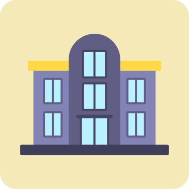 Alışveriş Merkezi simge vektör illüstrasyonu 