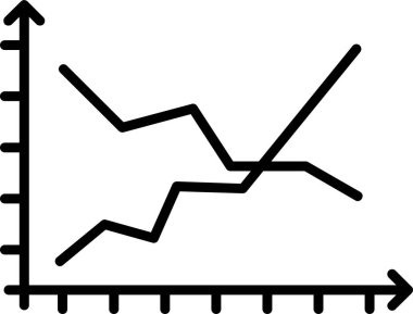 Çizelge. Web simgesi basit illüstrasyon 