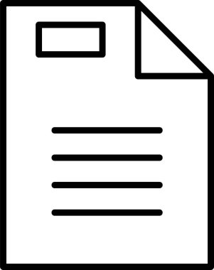 Web kullanımı için vektör biçiminde bir vergi belgesinin soyut tasarımı.