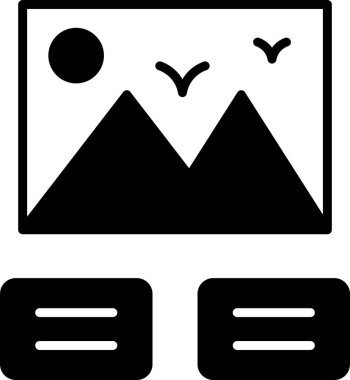 Kullanıcı Oluşturulmuş İçerik Ağı vektör illüstrasyonu