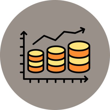 Nakit. Web simgesi basit illüstrasyon 