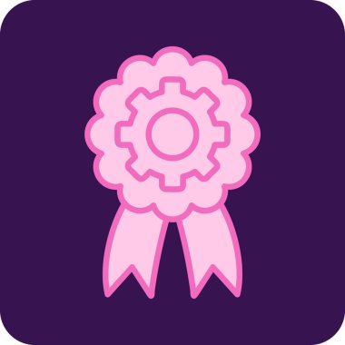 Kalite vektör simgesi modern basit illüstrasyon