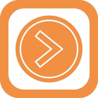 Simge simgesinden daha büyük, vektör illüstrasyonu basit tasarım