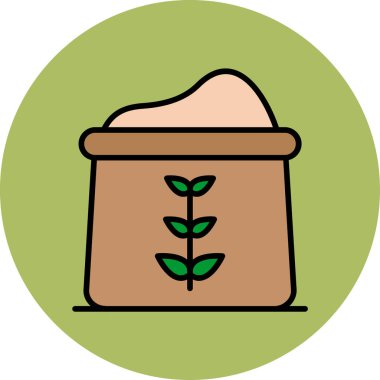 Un web simgesi, basit vektör illüstrasyonu