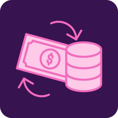 para birimi değişim simgesi ana hat biçiminde