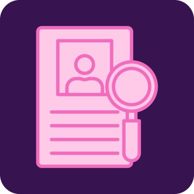 Reddedildi. Web simgesi basit illüstrasyon