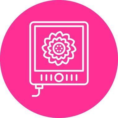 tablet simgesi, vektör illüstrasyonu