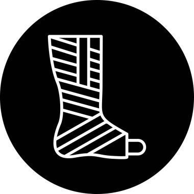 Kırık ağ simgesi vektör illüstrasyonu