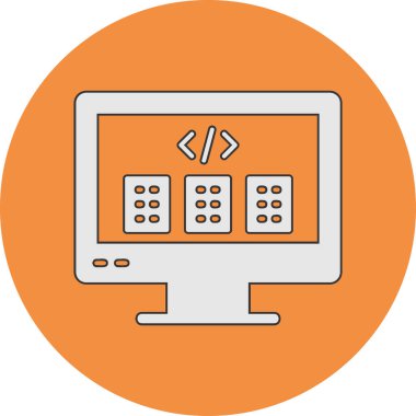 Çerçeve simgesi vektör çizimi