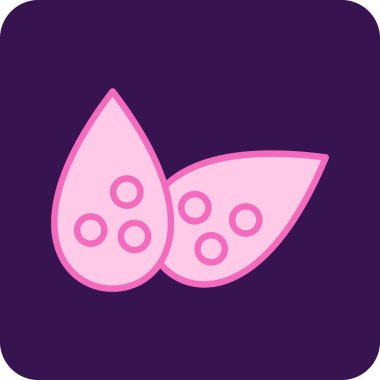 Mercek Web simgesi vektör illüstrasyonu