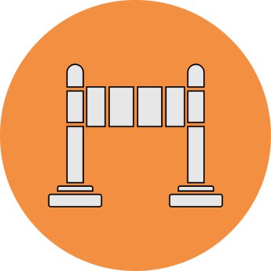 Engel Web simgesi vektör illüstrasyonu