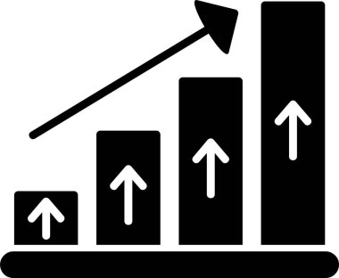 Gelişme kariyeri. Web simgesi basit illüstrasyon