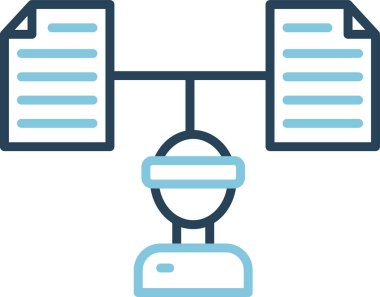  Sohbet robotu vektör illüstrasyonu