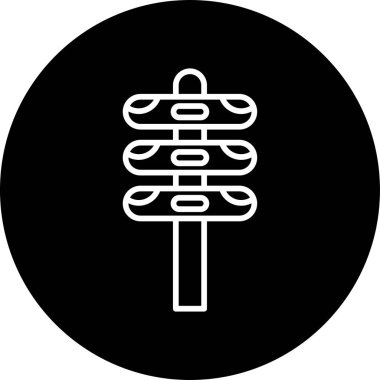 Banner web simgesi, illüstrasyon tasarımı 