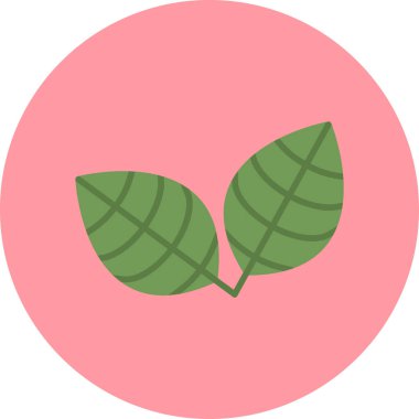 Sonbahar yaprakları simgesi, vektör illüstrasyonu 